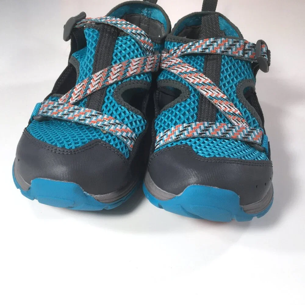 Chaco Odyssey Hiking Water Shoes Youth Size 5 EUR 36 Gray Blue J180285